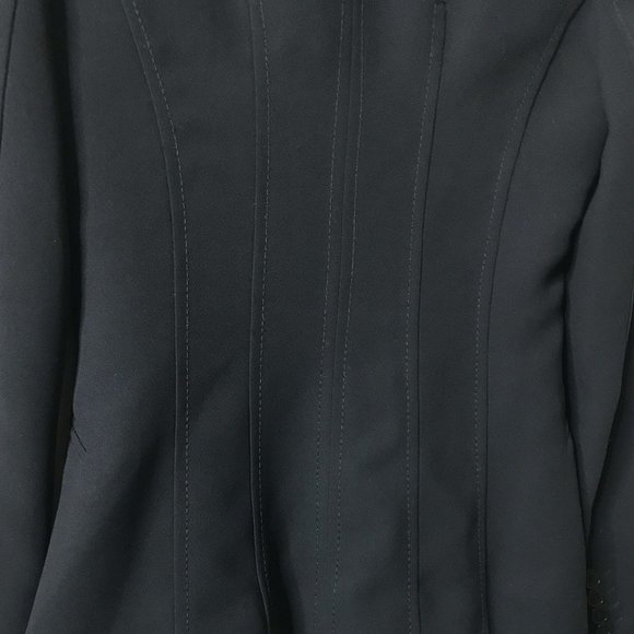 Zara Black Seamed Tuxedo Blazer - Picture 5 of 8